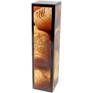 Geschenkkarton voor 1 fles, staand