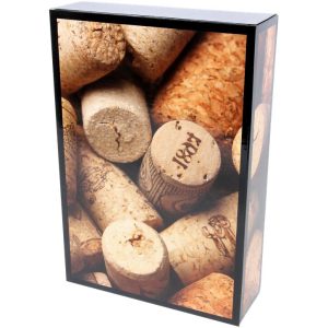 Geschenkkarton voor 3 flessen, staand